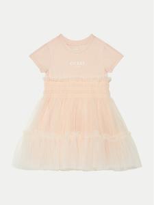 Элегантное платье обычного кроя Guess, розовый