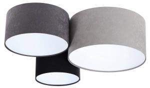 Потолочный светильник BPSKoncept Trio Classic, черный - серый - белый