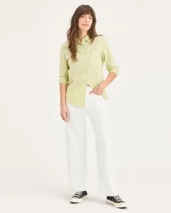 Женские прямые джинсы Dockers, белый