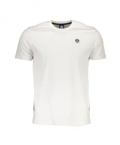 Белая хлопковая мужская футболка North Sails, белый