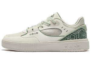 Кеды мужские, обувь для скейтбординга низкая Микрокристаллическая Белый Изумрудный Цвет Erke