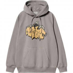 Худи из юта Carhartt WIP, серый