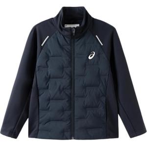 Пуховик спортивный детский ASICS, темно-синий