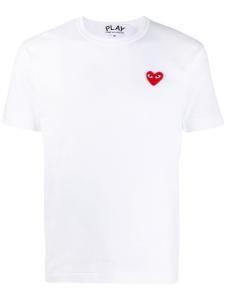 Comme Des Garçons Play футболка с логотипом, белый