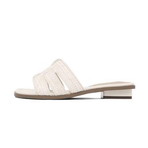 Тапочки-слайды женские, устойчивые к истиранию CAMEIDO, Ecru