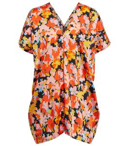 Топ из твила с цветочным принтом Plan C, разноцветный