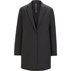 Деловые костюмы для женщин с V-образным вырезом, умеренные Arcteryx, черный