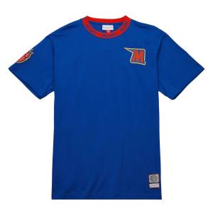 Mitchell Ness Футболка Mitchell & Ness Royal Morgan State Bears Jacquard Ringer мужская Blue