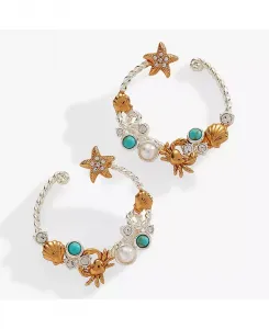 Причудливый прибрежный веревочный обруч Alex And Ani, silver