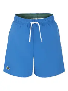 Плавки-шорты с логотипом Lacoste Kids, синий