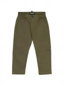 Зауженные брюки чинос DSQUARED2 KIDS, зеленый