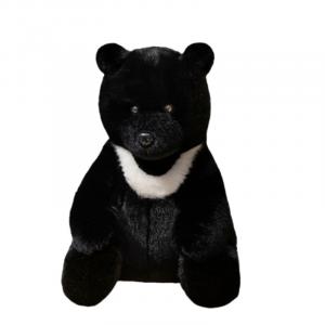 Плюшевая игрушка Fat Fat Dragon Cute Dog Bear PANGPANGLONG, черный