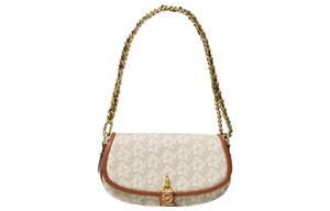 MICHAEL KORS Сумка-седло из кожи коровы Мила