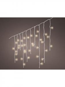 Lumineo Светодиодная гирлянда ICICLE TWINKLE 175, 7,5 м, белый кабель, теплый белый свет