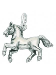 Adeliás Женский кулон в виде лошади из серебра 925 пробы