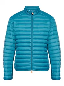 Стеганая куртка на молнии Alexander Save The Duck, синий