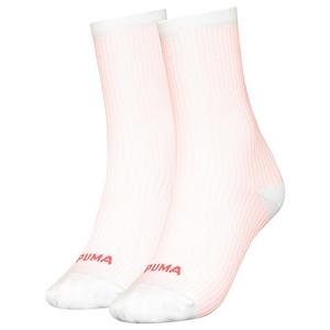 Носки Puma Cat Logo Rib 2 шт, розовый
