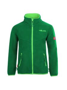 Флисовая куртка Trollkids Oppdal XT, цвет dark green