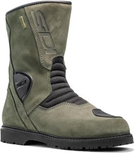 Sidi | Мотоциклетные ботинки для туризма, профессиональные мотокроссовые ботинки для мужчин GAVIA GORE ADVENTURE, светоотражающие вставки, мембрана GORE-TEX, Green