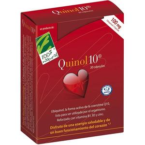 Хинол 10 100 Мг 30 Перлас Cien Por Cien Natural