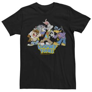 Мужская футболка Looney Tunes Vintage Gang Lineup Licensed Character