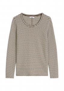 Marc O'Polo DENIM Лонгслив в темно-коричневом цвете