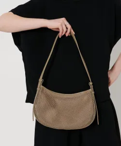 Удобная сетчатая мини-сумка через плечо United Arrows, цвет Beige