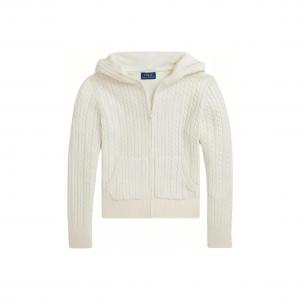 Polo Ralph Lauren Свитер FW24 теплый белый детский