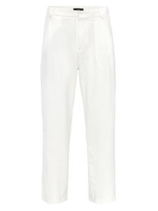 Обычные брюки со складками спереди Antioch, экрю