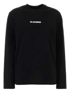 Футболка с логотипом Jil Sander, черный