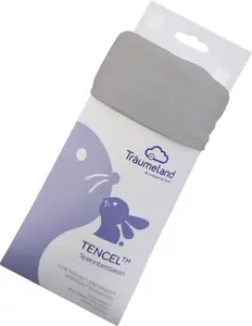 Простыня Träumeland "высококачественная простыня из Tencel", Tencel обеспечивает особенно сухую и здоровую среду для сна 70х140 см, 1 шт., темно-серый