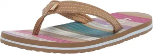Сандалии-шлепанцы Roxy girls Rg Viva Stamp