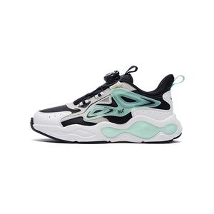 361°KIDS Нескользящие, износостойкие, устойчивые к отскоку низкие детские кроссовки для повседневной носки, черные, серые, белые