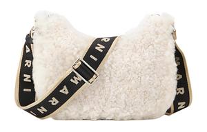 Сумка-кроссбоди на молнии из овчины MARNI