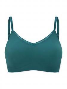 SCHIESSER Бралетт 'Invisible Soft Lace' в цвете Emerald