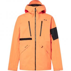 Oakley Мужские мягкие оранжевые куртки с капюшоном, средней плотности ткани, другие