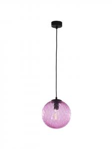 Licht-Erlebnisse Подвесной светильник (Ш)21 x (Д)21 x (В)162 см, черный и розовый