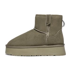 Женские серые термоботинки для снегоступов, увеличивающие рост WARRIOR, Gray