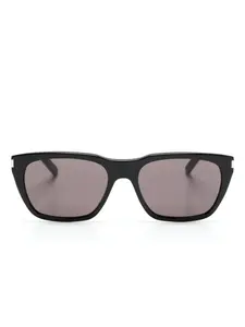 Солнцезащитные очки с логотипом Saint Laurent Eyewear, черный