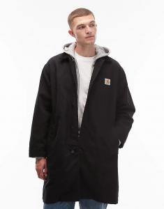 Длинное пальто Carhartt WIP Webster черного цвета