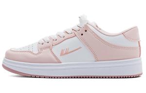 Кроссовки WARRIOR Skateboarding Shoes Women's Low-top White/Red, белый/красный