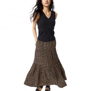 Юбка длинная Casual Women's SS26 UNIQLO, черный