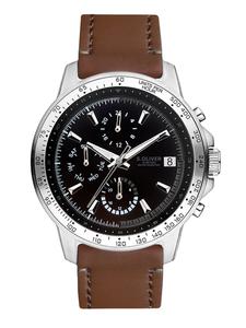 s.Oliver Аналоговые часы в коричневом цвете