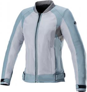 Женская текстильная мотоциклетная куртка Alpinestars eloise v2 air, Light Grey/Green