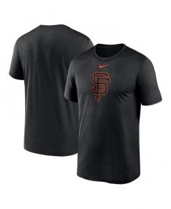 Мужская черная футболка с логотипом San Francisco Giants New Legend Nike, черный