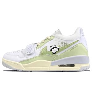 Кроссовки Jordan Legacy 312 Vintage Basketball Shoes Men Low-top White/Green, зеленый
