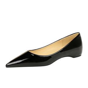 Повседневные однобортные туфли женские JIUXINGDAO, Black