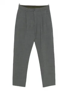 Плиссированные брюки Aspesi, серый