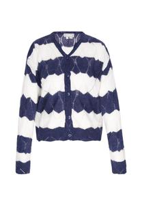 Вязаный кардиган Usha, темно-синий