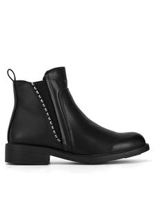 Ботильоны на плоской подошве JENNY, черный